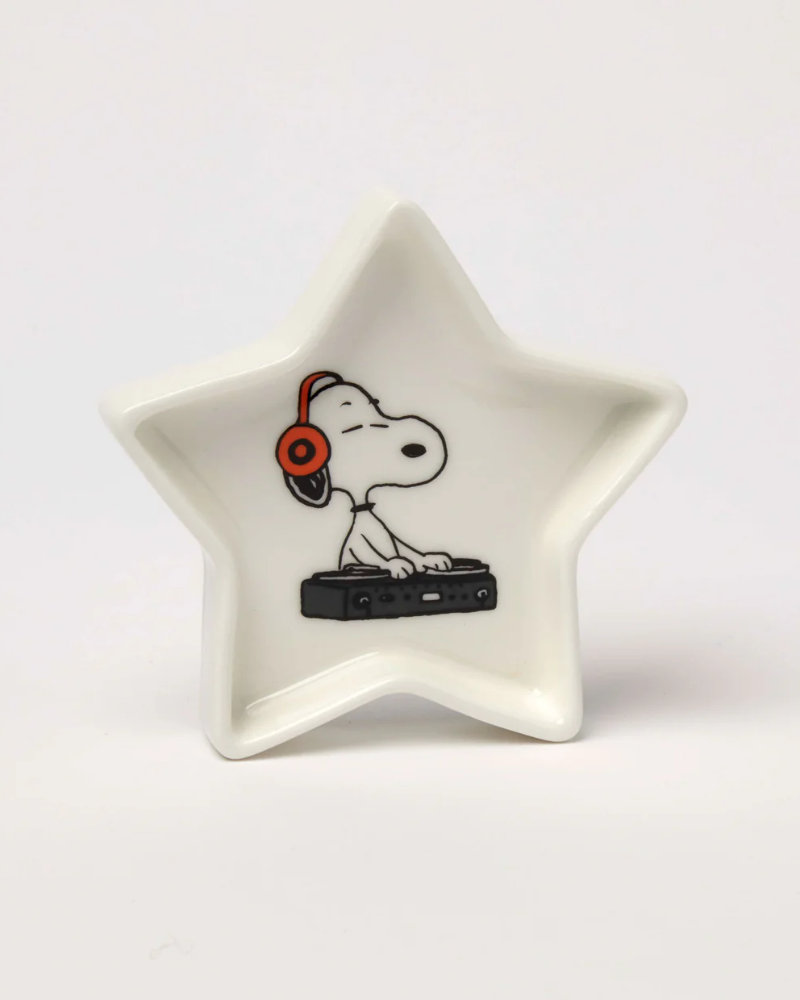 Peanuts Superstar DJ Star Shaped Trinket Dish