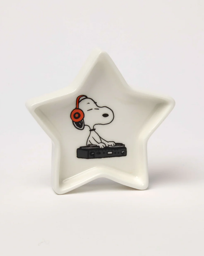 Peanuts Superstar DJ Star Shaped Trinket Dish