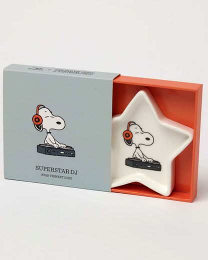 Peanuts Superstar DJ Star Shaped Trinket Dish