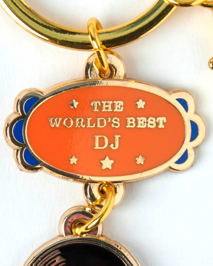 Peanuts Snoopy World's Best DJ Keyring