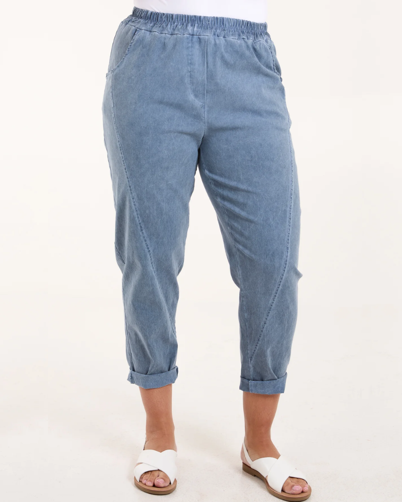Magic Relaxed Unisex Trousers Dark Denim Wash