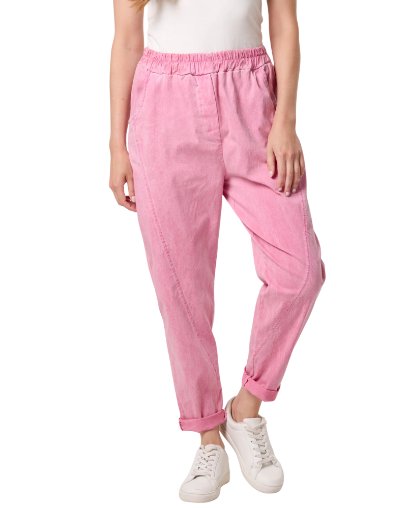 Magic Relaxed Unisex Trousers Pink