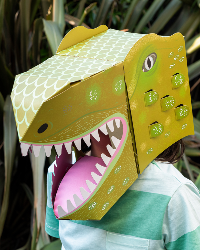 Make Your Own Dinosaur Head