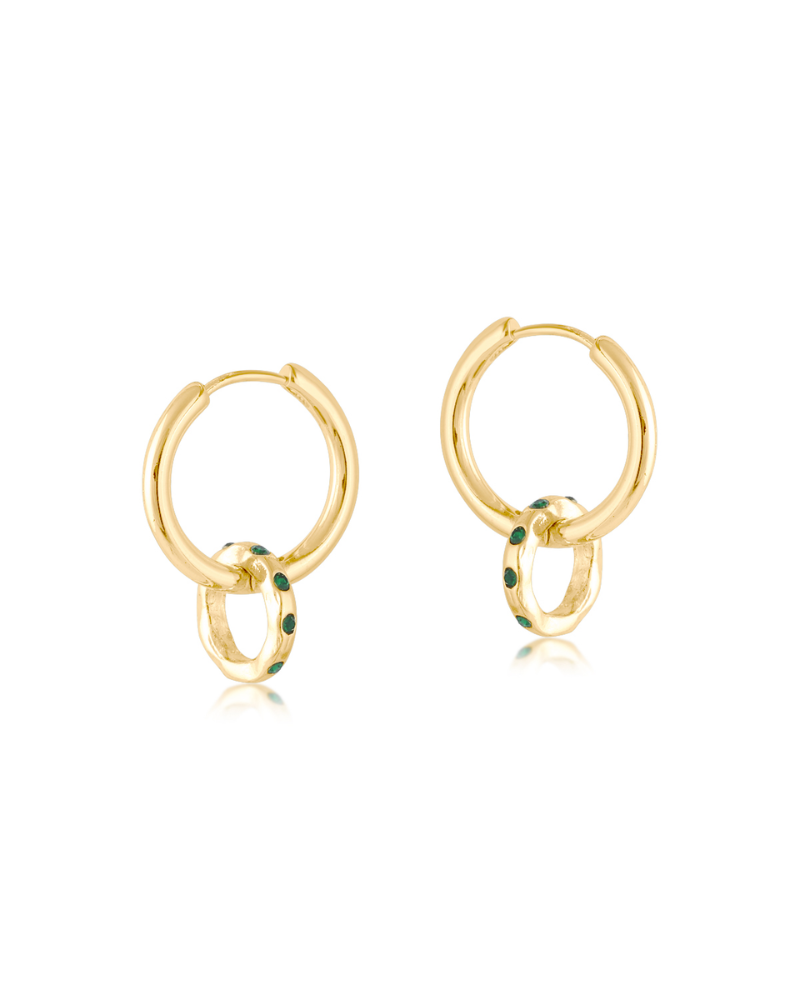 Mallorca Small Huggie Earrings