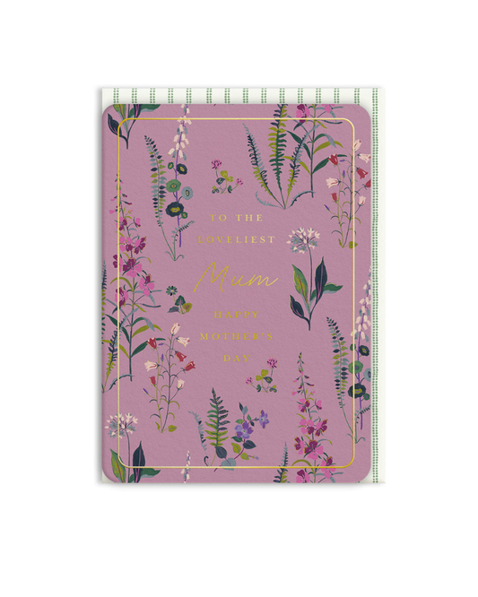 Loveliest Mum Mothers Day Greeting Card