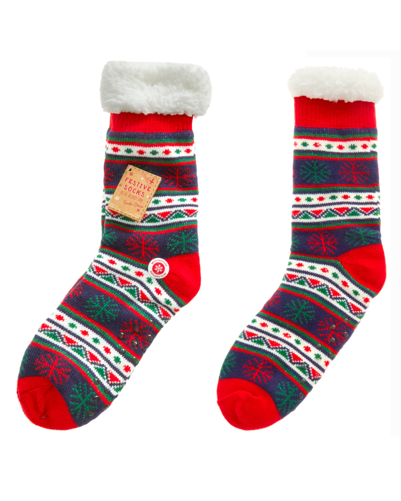 Family Matching Christmas Slipper Socks