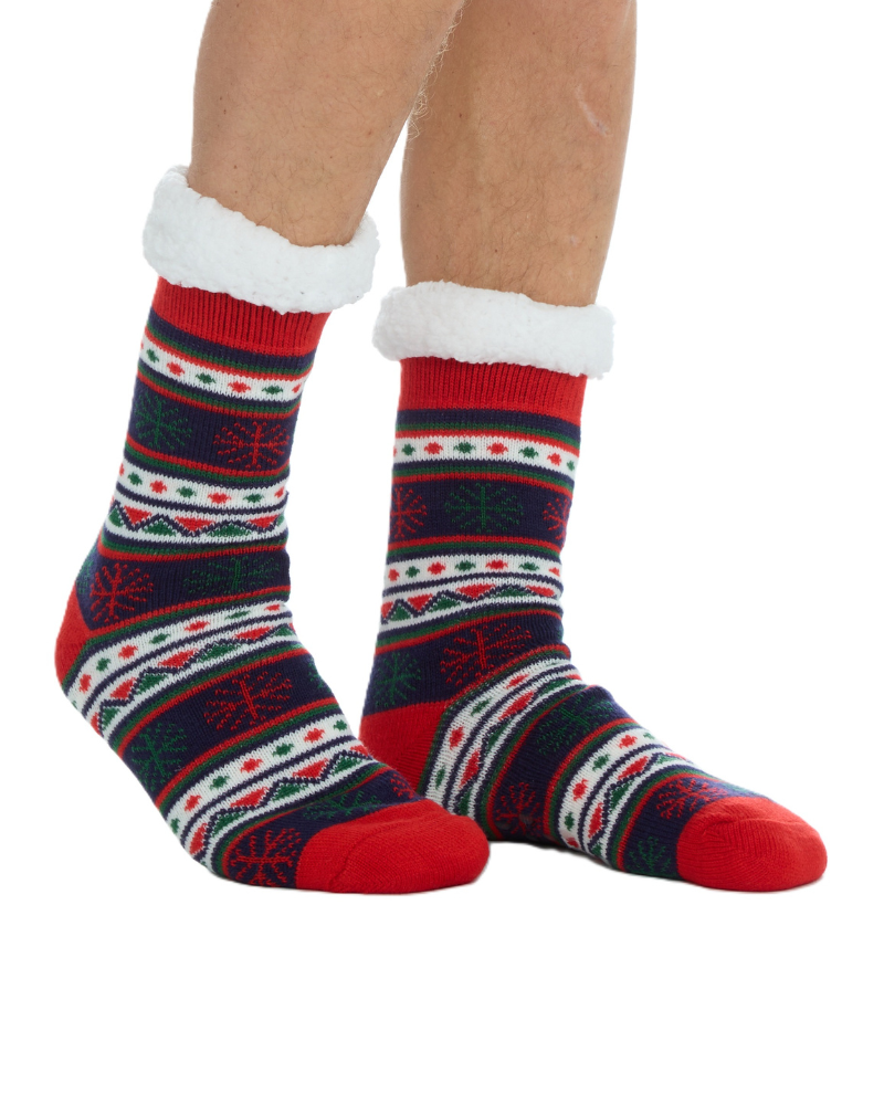 Family Matching Christmas Slipper Socks