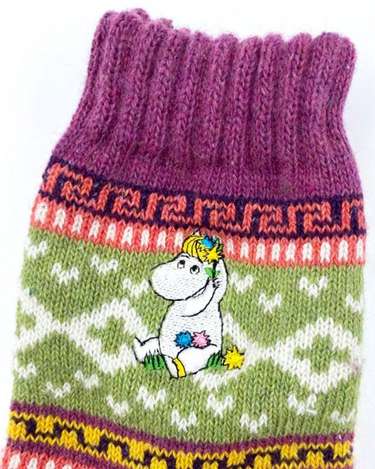 Moomin Fair Isle Snorkmaiden Socks