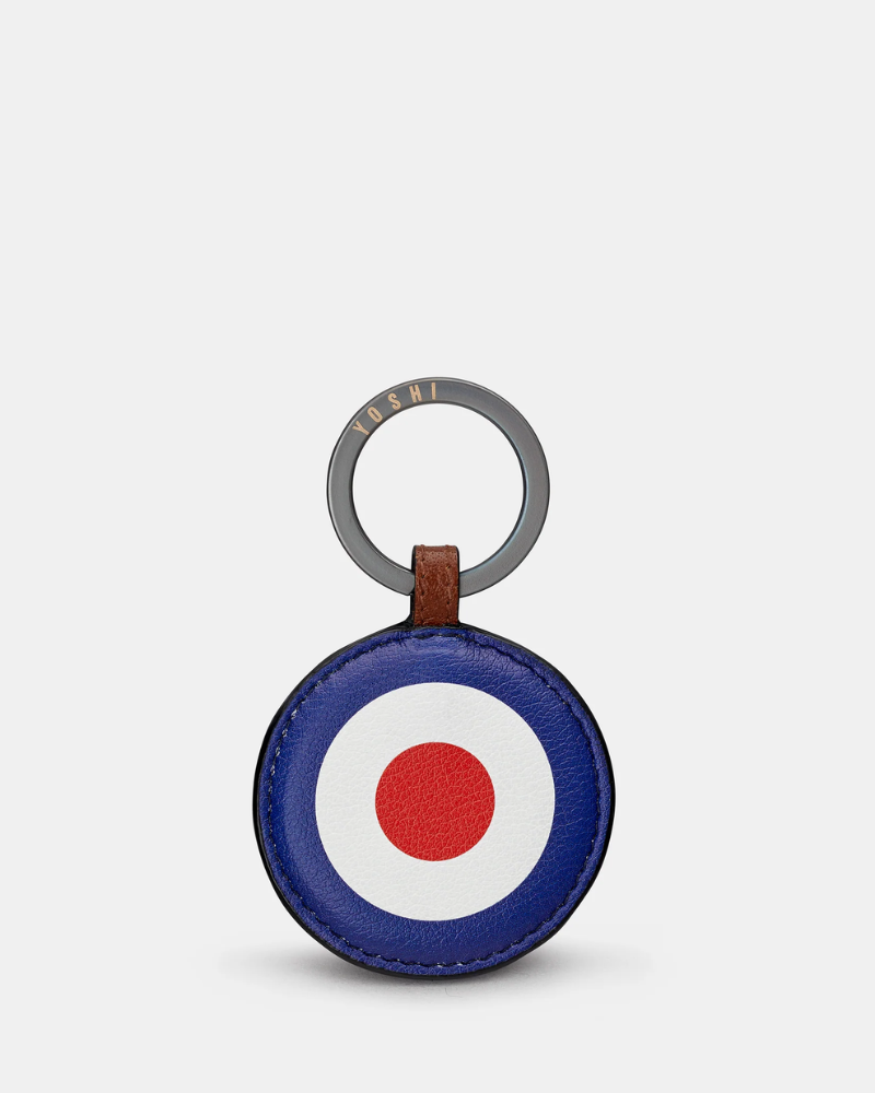 Mod Target Real Leather Keyring