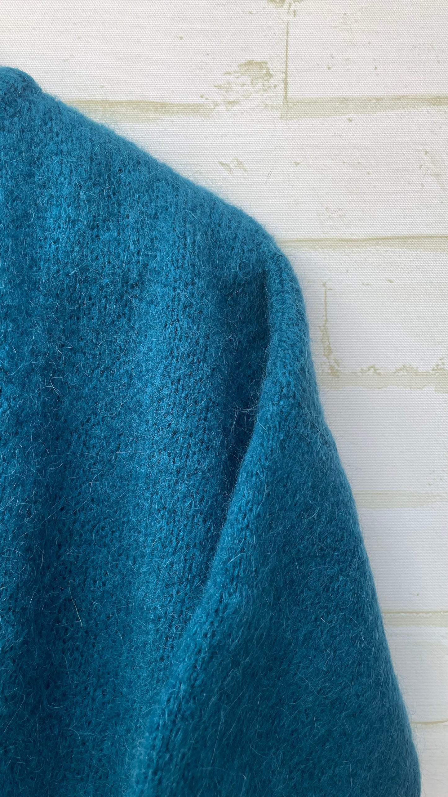 Mohair Cropped Sleeve Cardigan All Colours