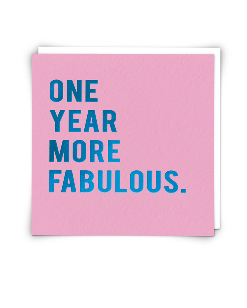 More Fabulous Greeting Card