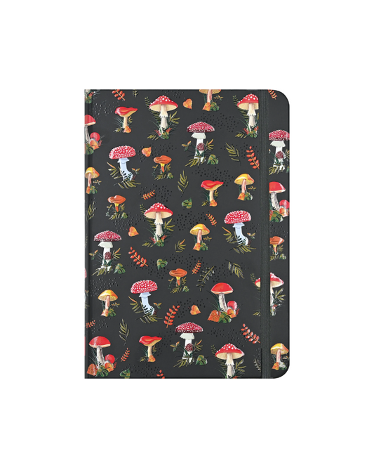 Embossed Mushrooms Journal