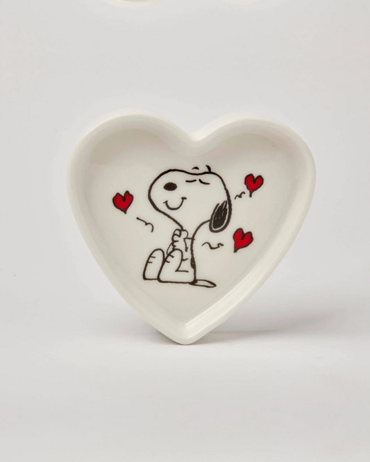 Peanuts Heart Shaped Trinket Dish - Love