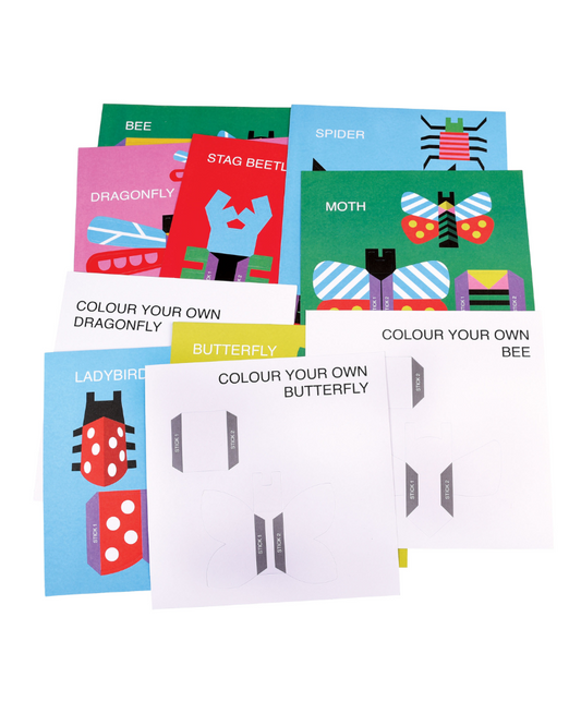 Make Your Own Origami Cardboard Bugs