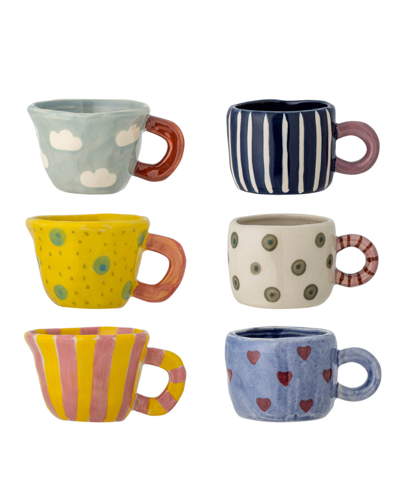 Nini Cups Stoneware Assorted