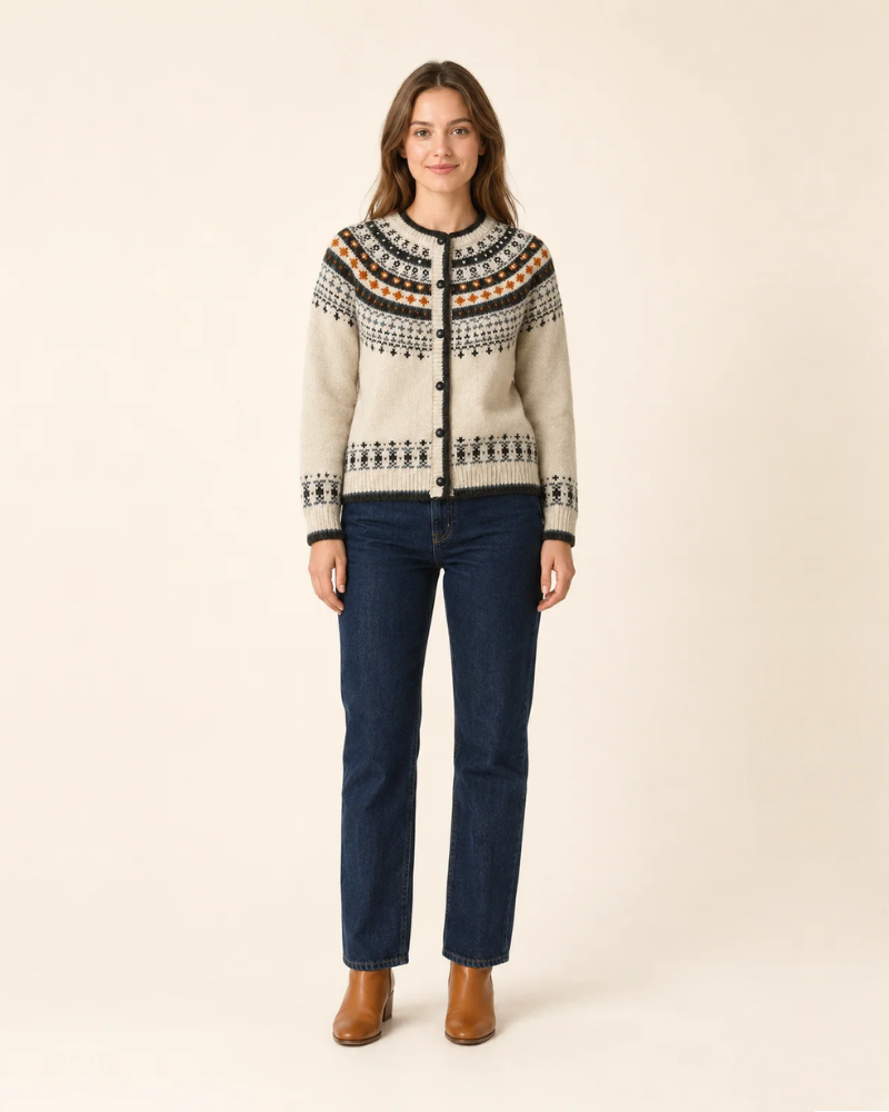 Nordic Fairisle Cardigan