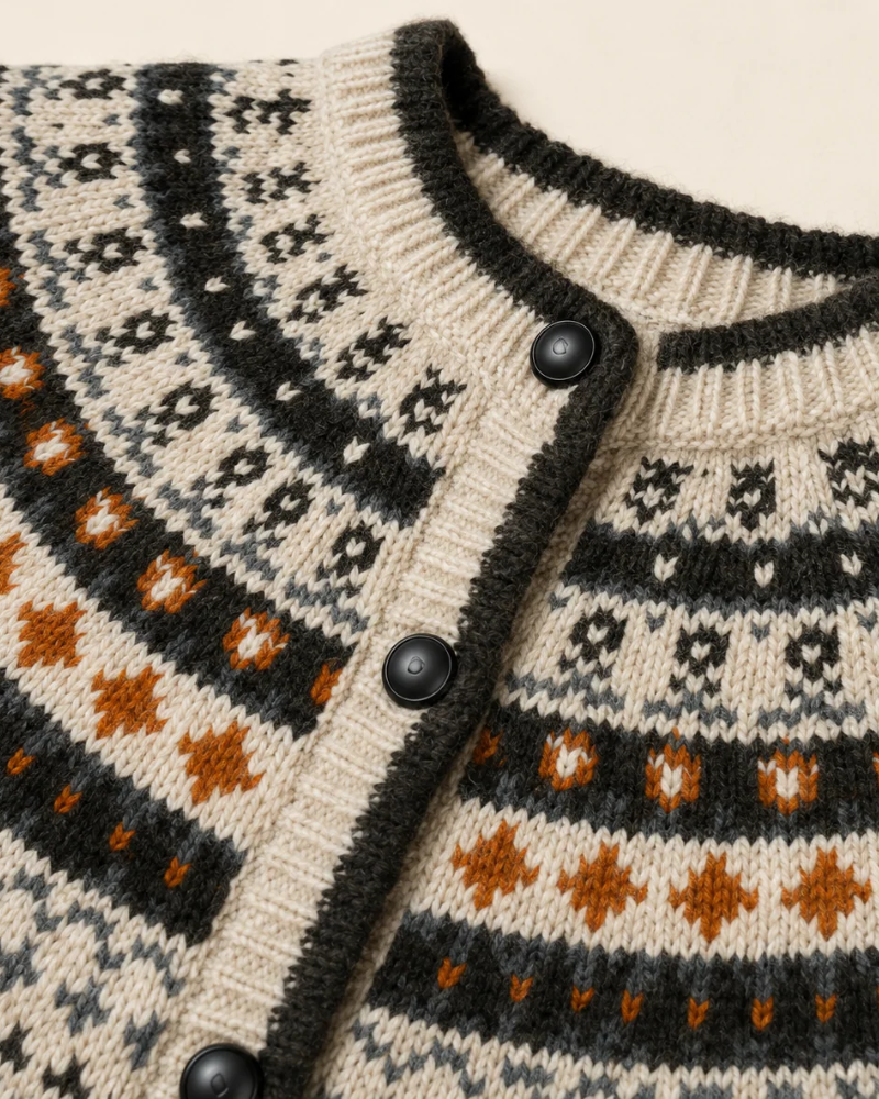 Nordic Fairisle Cardigan