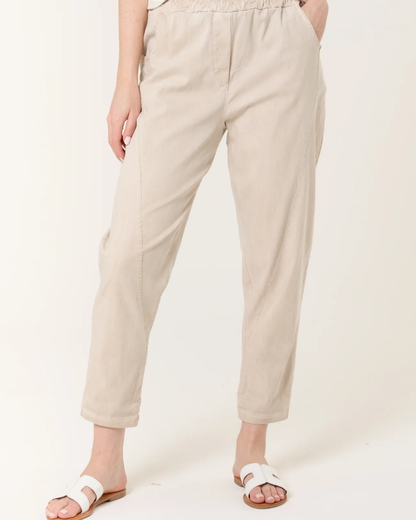 Magic Relaxed Unisex Trousers Beige Wash