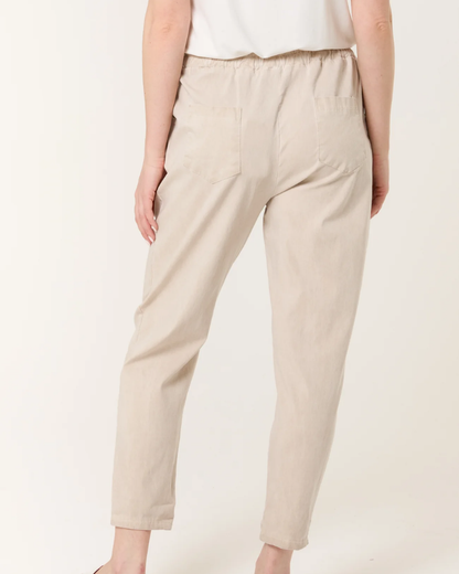 Magic Relaxed Unisex Trousers Beige Wash