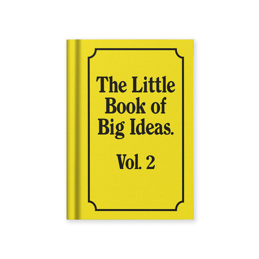 The Little Book Of Big Ideas Vol.2 Mini A7 Notebook