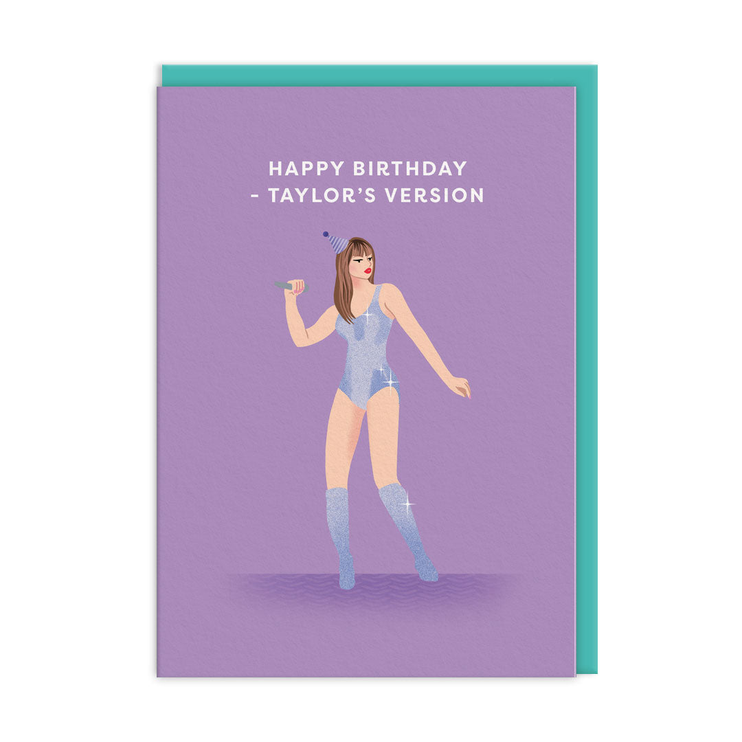 Taylor Swift Birthday Card