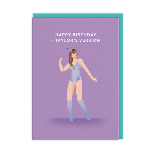 Taylor Swift Birthday Card
