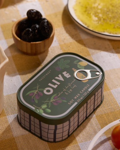 Olive Bistro Tin Candle Paddywax