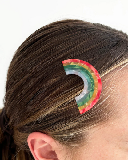 Peanuts Snoopy & Rainbow Hair Clips Set of 2