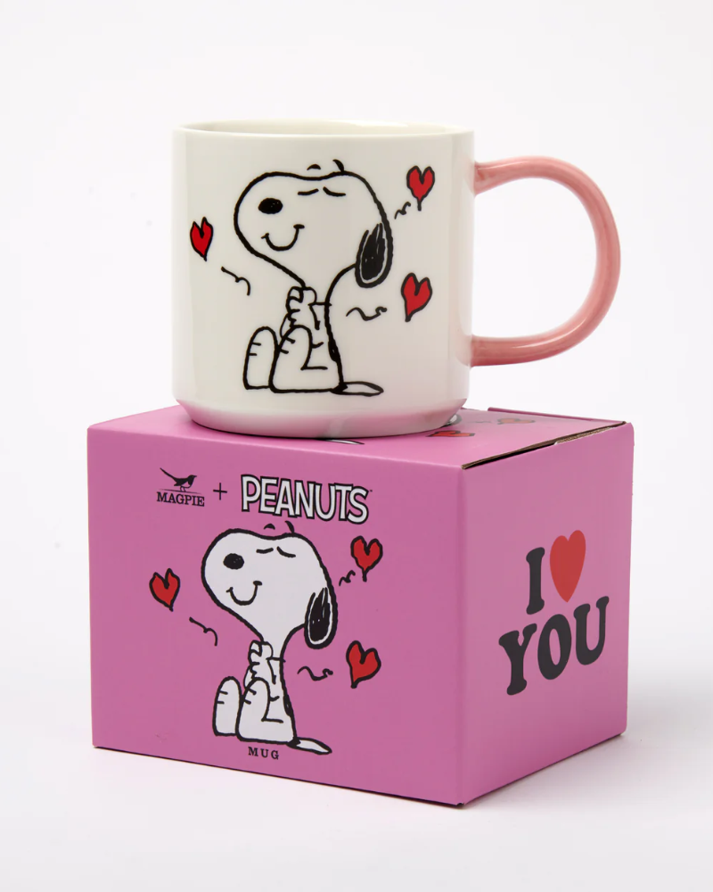 Peanuts Snoopy I Love You Mug
