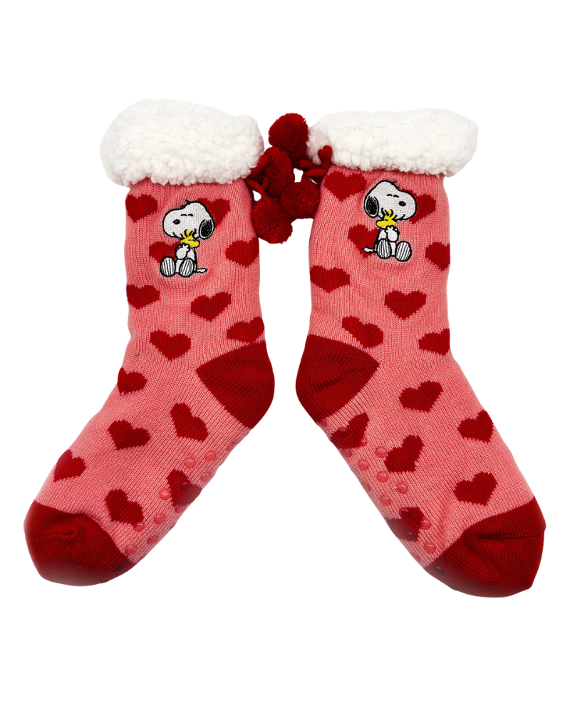 Peanuts Snoopy Love Slipper Socks