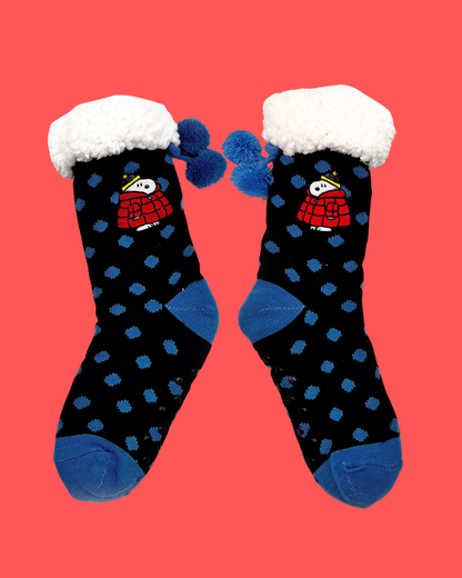Peanuts Snoopy Puffa Coat Slipper Socks