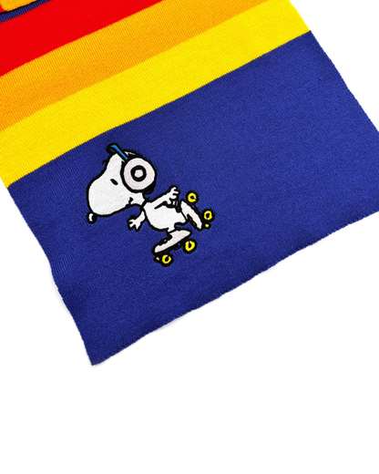 Peanuts Snoopy Rainbow Scarf