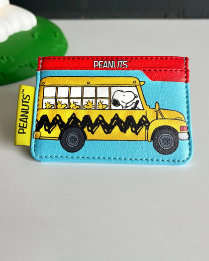Peanuts Bus Card Holder