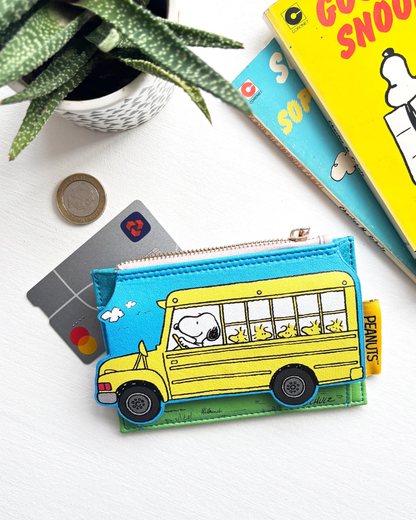Peanuts Bus Zip Purse