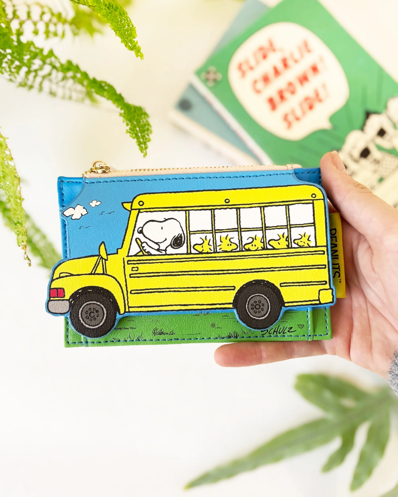 Peanuts Bus Zip Purse