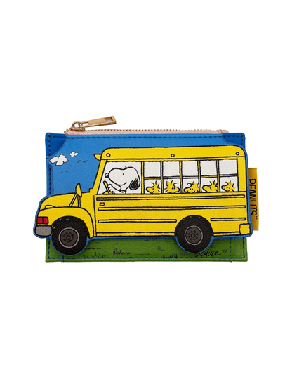 Peanuts Bus Zip Purse