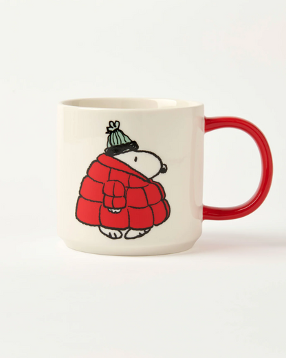 Peanuts Snoopy Cosy Vibes Puffa Mug
