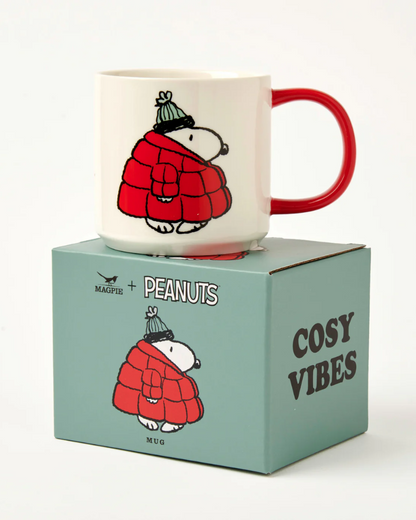 Peanuts Snoopy Cosy Vibes Puffa Mug