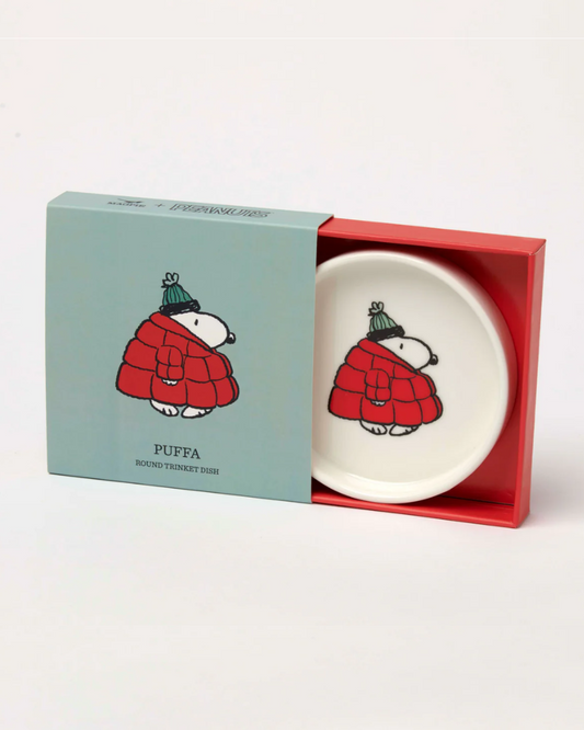 Peanuts Snoopy Puffa Round Trinket Dish