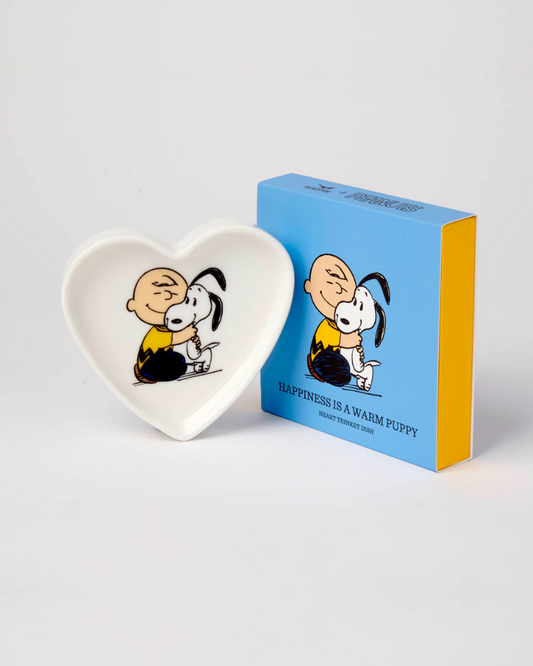 Peanuts Puppy Happiness Heart Trinket Dish