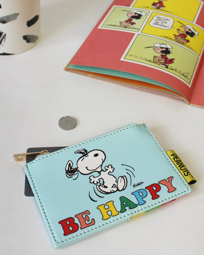 Peanuts Be Happy Zip Purse