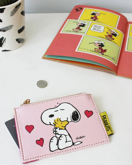 Peanuts Snoopy Love Zip Purse