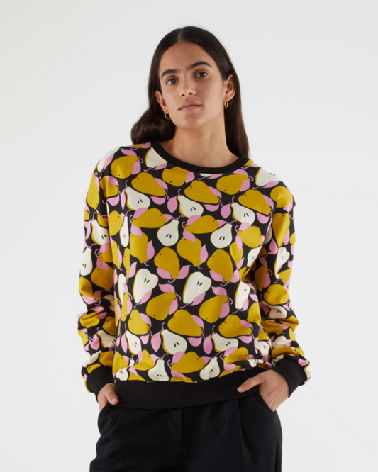 Pear Print Sweatshirt By Compania Fantastica