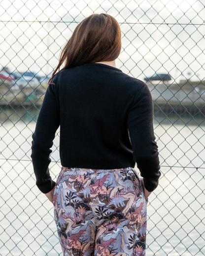 Party Pigeon Cropped Jumper Rebel Romance x Katie Abey