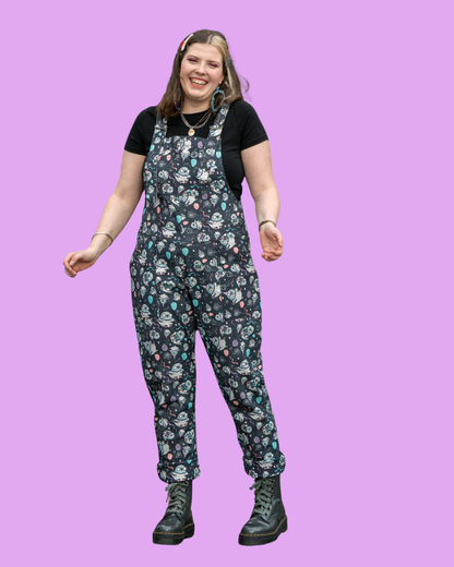 Party Pigeon Unisex Stretch Dungarees