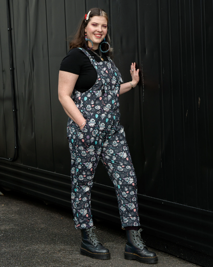 Party Pigeon Unisex Stretch Dungarees