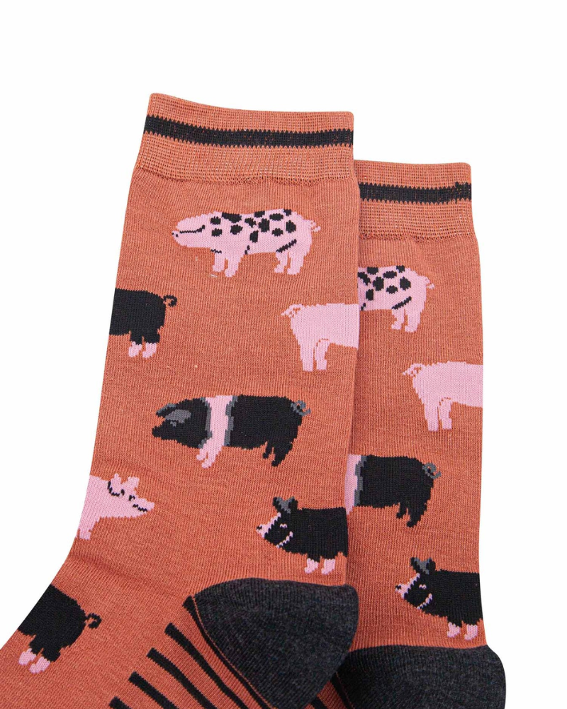 Pig Farm Unisex Bamboo Socks