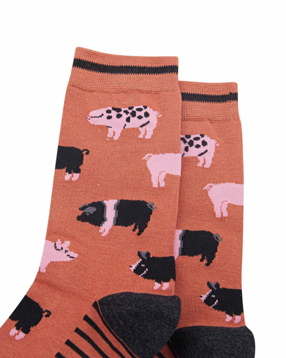 Pig Farm Unisex Bamboo Socks