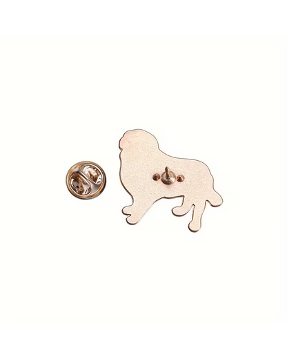 Life Is Golden Retriever Pin Badge