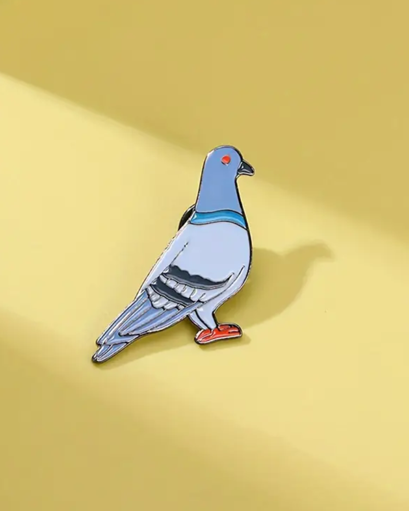 Pigeon Pin Badge